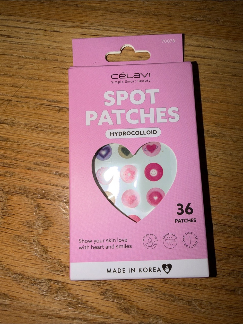 Célavi Spot Patches Hydrocolloid Acne Pimple Patch